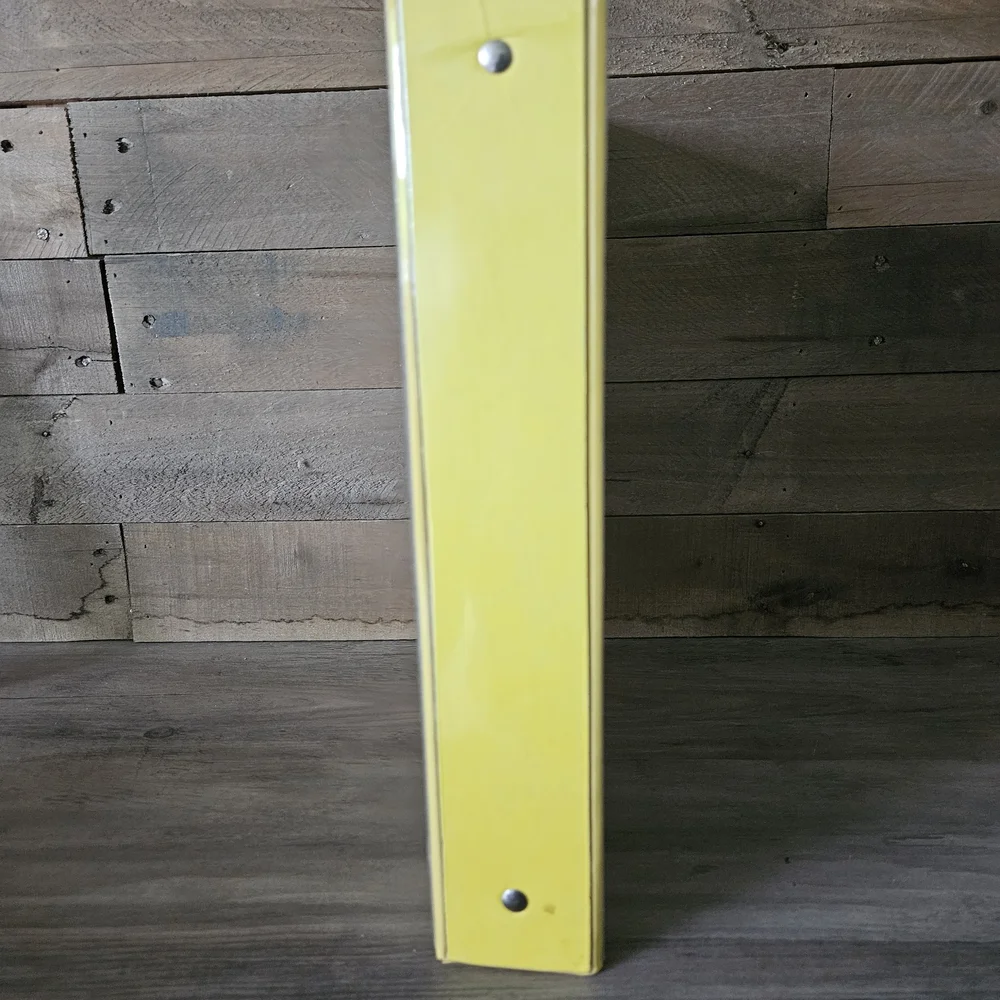 Vintage Yellow Schoolhouse Binder Laura Ingels